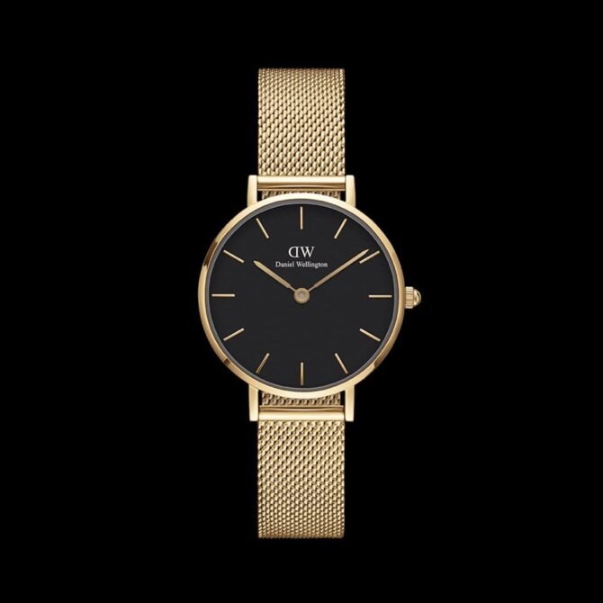 First Copy Daniel Wellington (DW) Classy Men’s Black Golden Watch