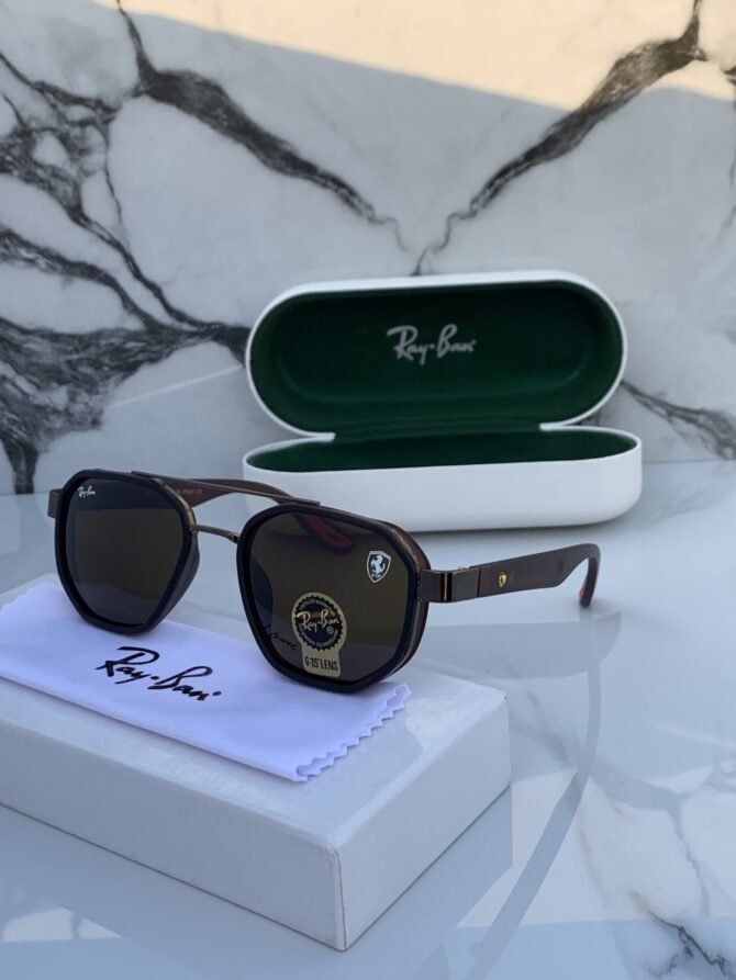 First Copy RayBan 3160 Brown Sunglasses