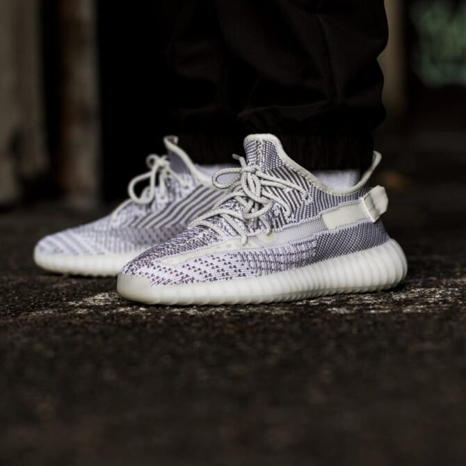 First Copy Adidas Yeezy Boost Classy 350 V2 Static Semi UA Quality Shoes For Mens