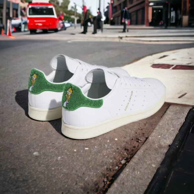 First Copy Adidas Stain Smith Homer Simpsons Shoes