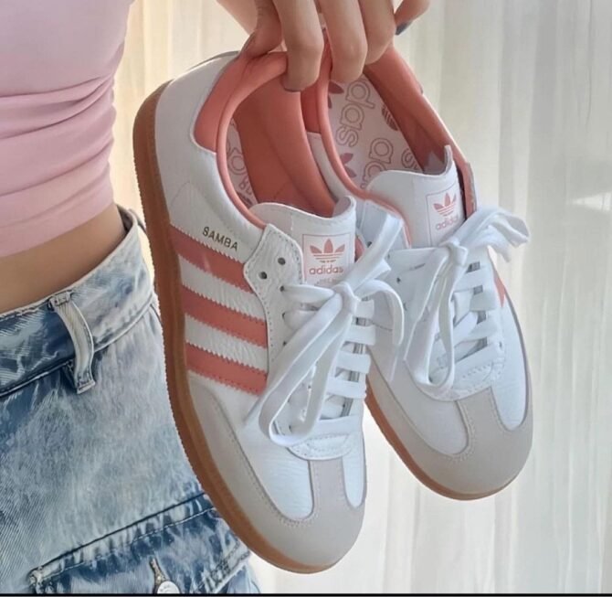 First Copy Adidas Samba Og White Wonder Shoes