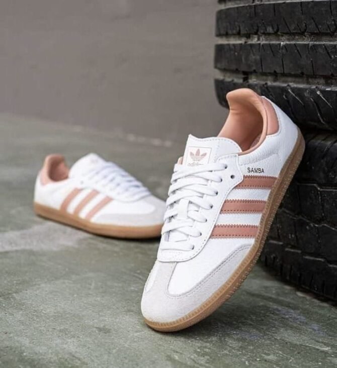 First Copy Adidas Samba Og White Wonder Shoes