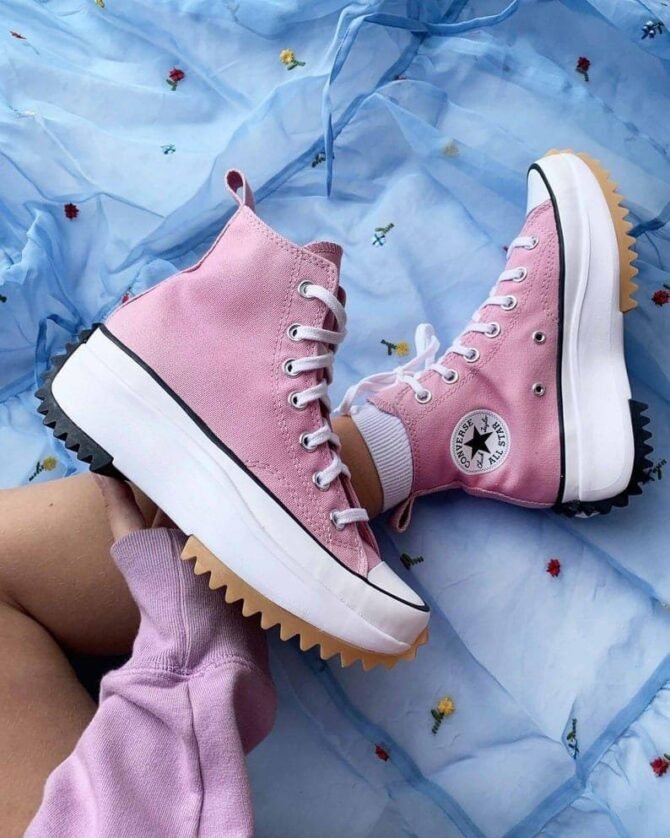 First Copy Converse Run Star Pink Shoes