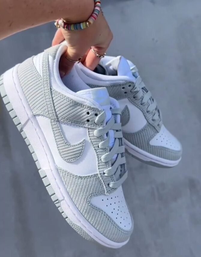 First Copy Nike Dunk Low Pink Corduroy Women’s Shoes