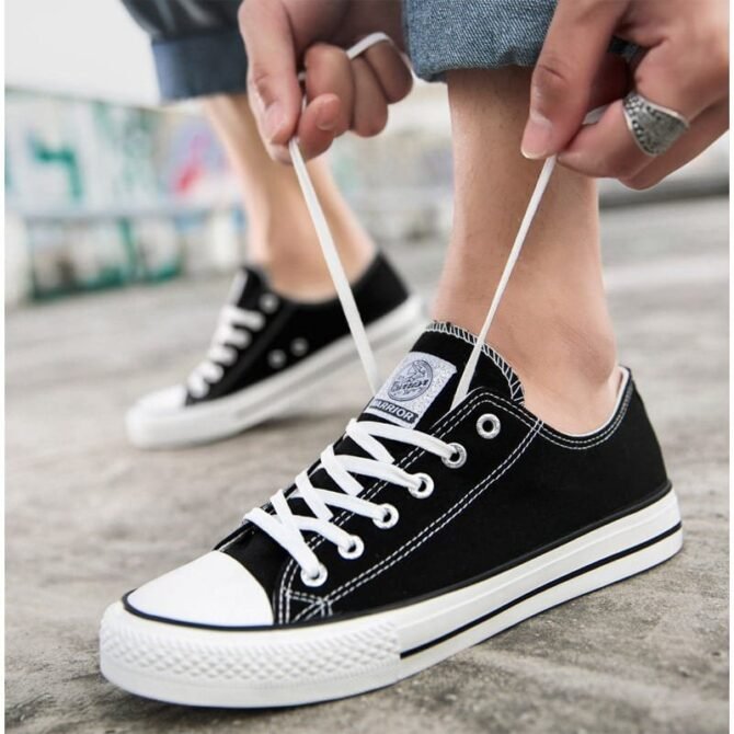 First Copy Converse All Star White Low Shoes for Her