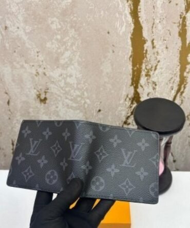 Louis Vuitton Premium Quality Black Wallet With Original Box 