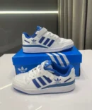 Adiidas Forum 84 Low Blue Womens Fix Shoes