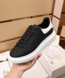 Alexander Mcqueen Black Premium Sneakers Semi Ua Shoes