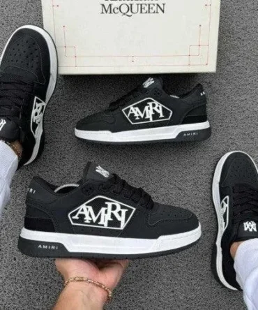 Amiri Classic Low Top Sneaker Black Shoes (Funky)