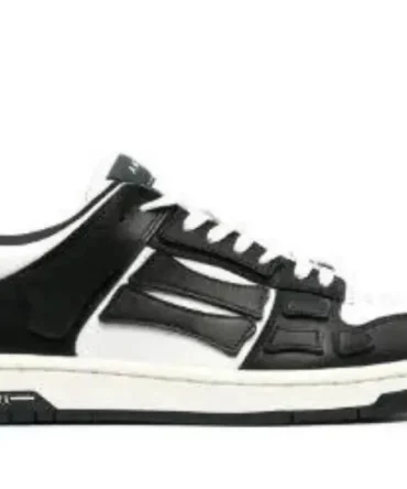 Amiri Skel Top Low Black Shoes