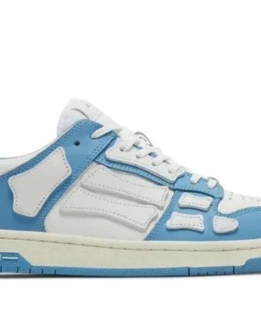 Amiri Skel Top Low Blue Shoes