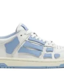 Amiri Skel Top Low Blue White Lilac Shoes