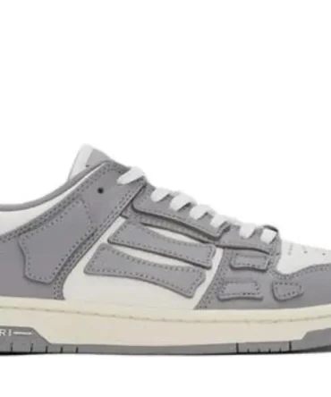 Amiri Skel Top Low Grey Shoes