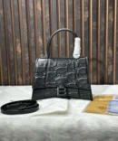 Balenciaga Embossed Logo Print Premium Handbag With Dust Bag