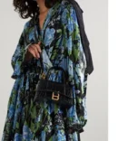 Balenciaga Hourglass Croc Skin (1930-1 Black) – Bag