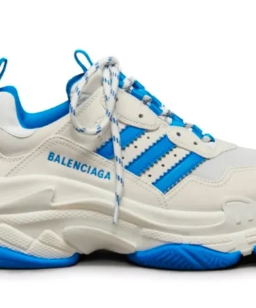 Balenciaga x Adidas Triple S White Blue – Sneakers