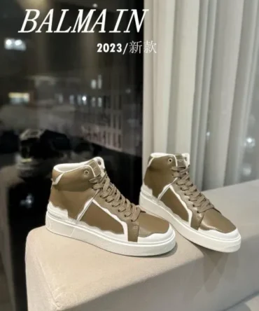 Balmain B Skate High Top Sneakers