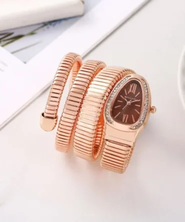 Bvlgari Serpenti Snake Rose Gold Watches