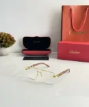 Cartier 3357 Gold Frame Sunglasses