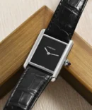 Cartier Tank Louis Black Quartz Watch