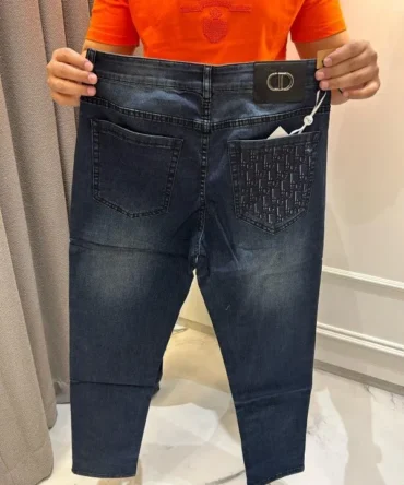 Christian Dior Pocket Monogram Jeans (Monogram Series)