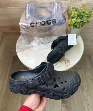 Crocs All Terrain Atlas All Black Clogs Sandals