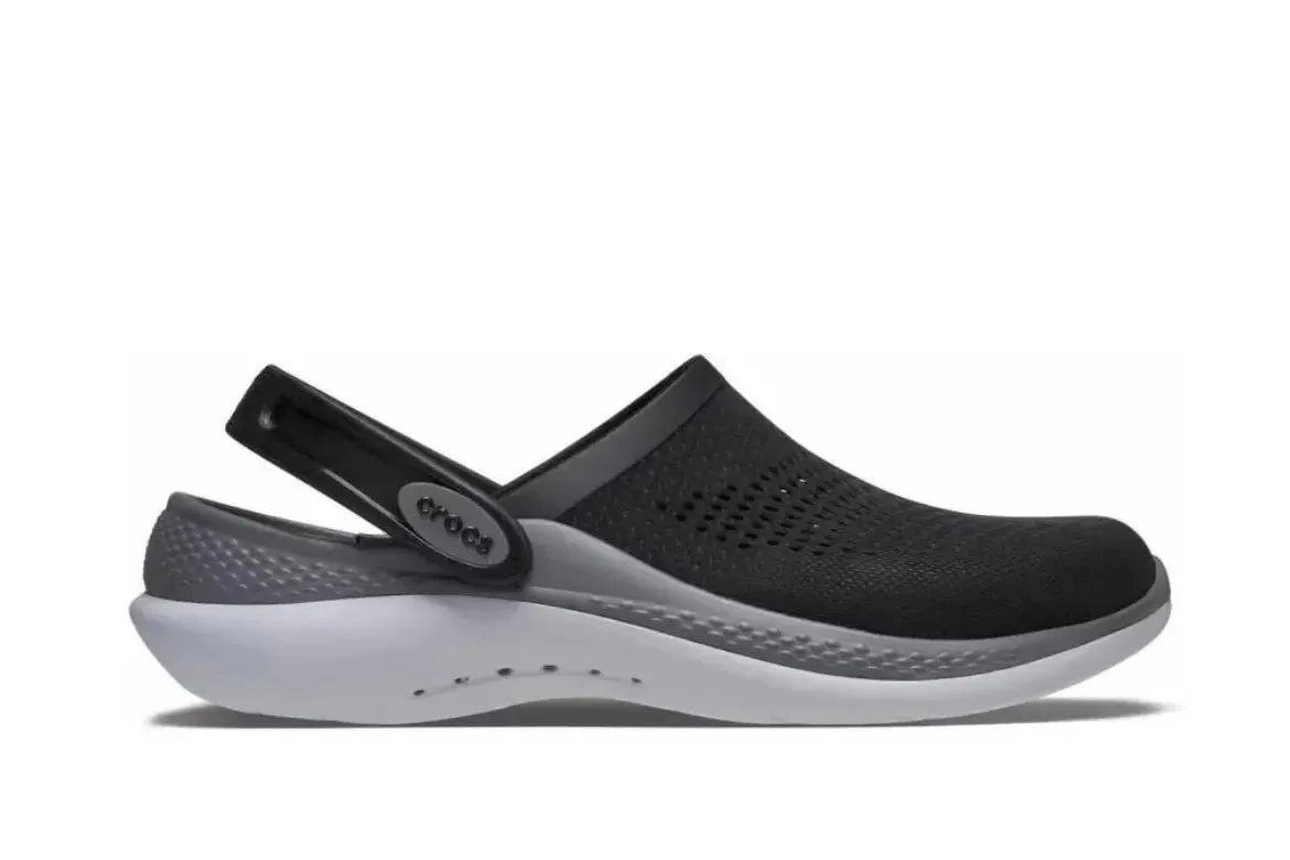 Crocs LiteRide 360 Black Grey Clogs