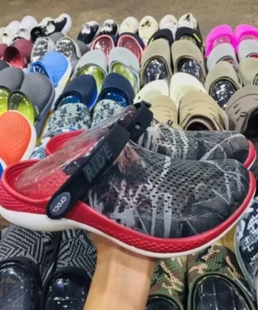 Crocs Lite Ride 360 Red Black Multi Colour Fixed