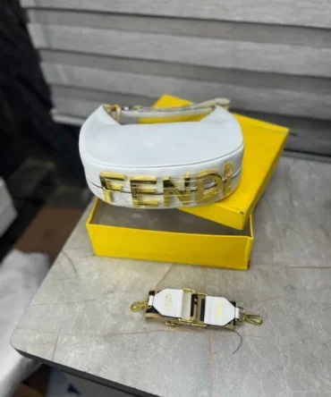 Fendi Alphabetic Shoulder Bag With Box