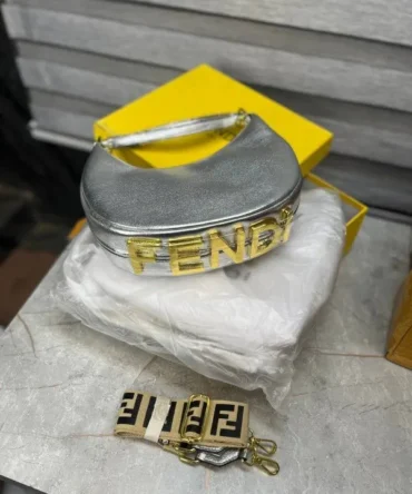 Fendi Alphabetic Shoulder Bag With Box Limited