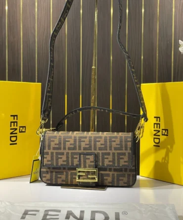Fendi Baguette Shoulder Bag With OG Box