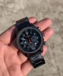 Fossil Round Chronograph Black Watch