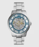 Fossil Townsman Silver Blue Watch