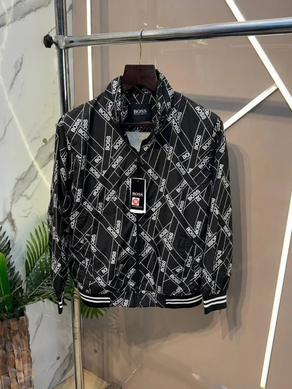 Hugo Boss Imported All Over Digital Printed Very Premium Full Sleeves Jacket