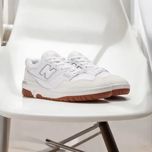 New Balance 550 White Gum Shoes