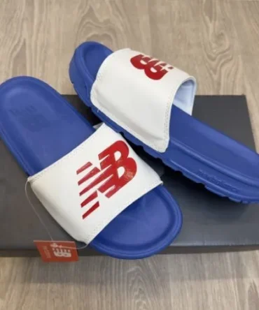 New Balance SWF200 Premium White Royal Blue Flip-Flop