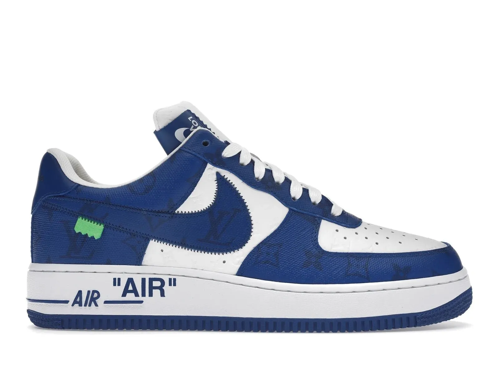 Nike Air Force 1 Louis Vuitton Off-White Royal White Shoes