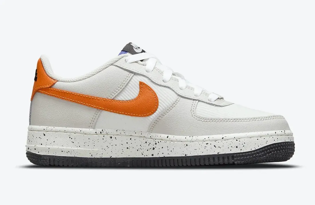 Nike Air Force 1 Low Lightbone Sail Starfish Orange Shoes