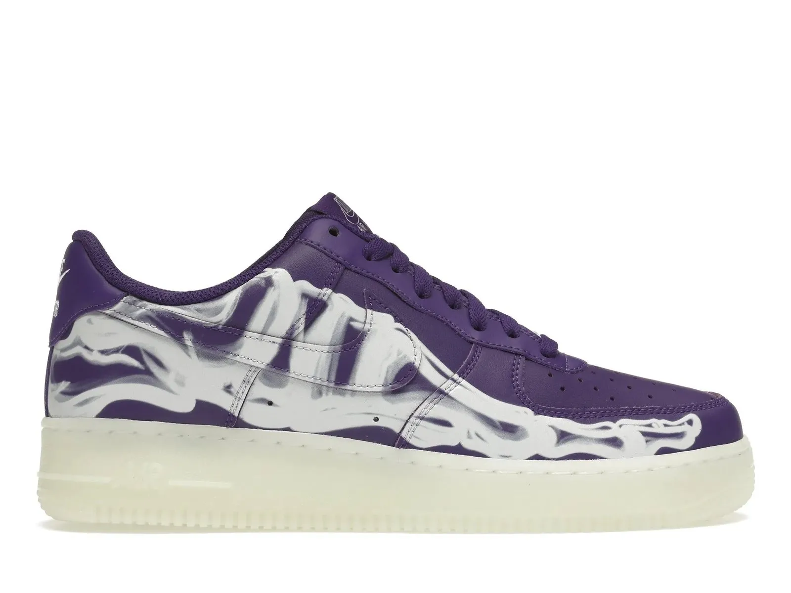 Nike Air Force 1 Low Skeleton Purple Shoes