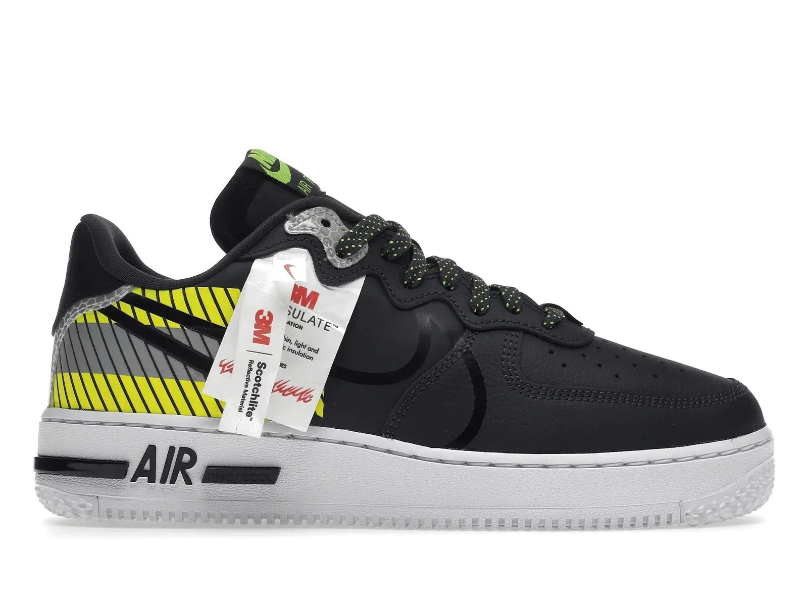 Nike Air Force 1 React 3M Reflective Shoes