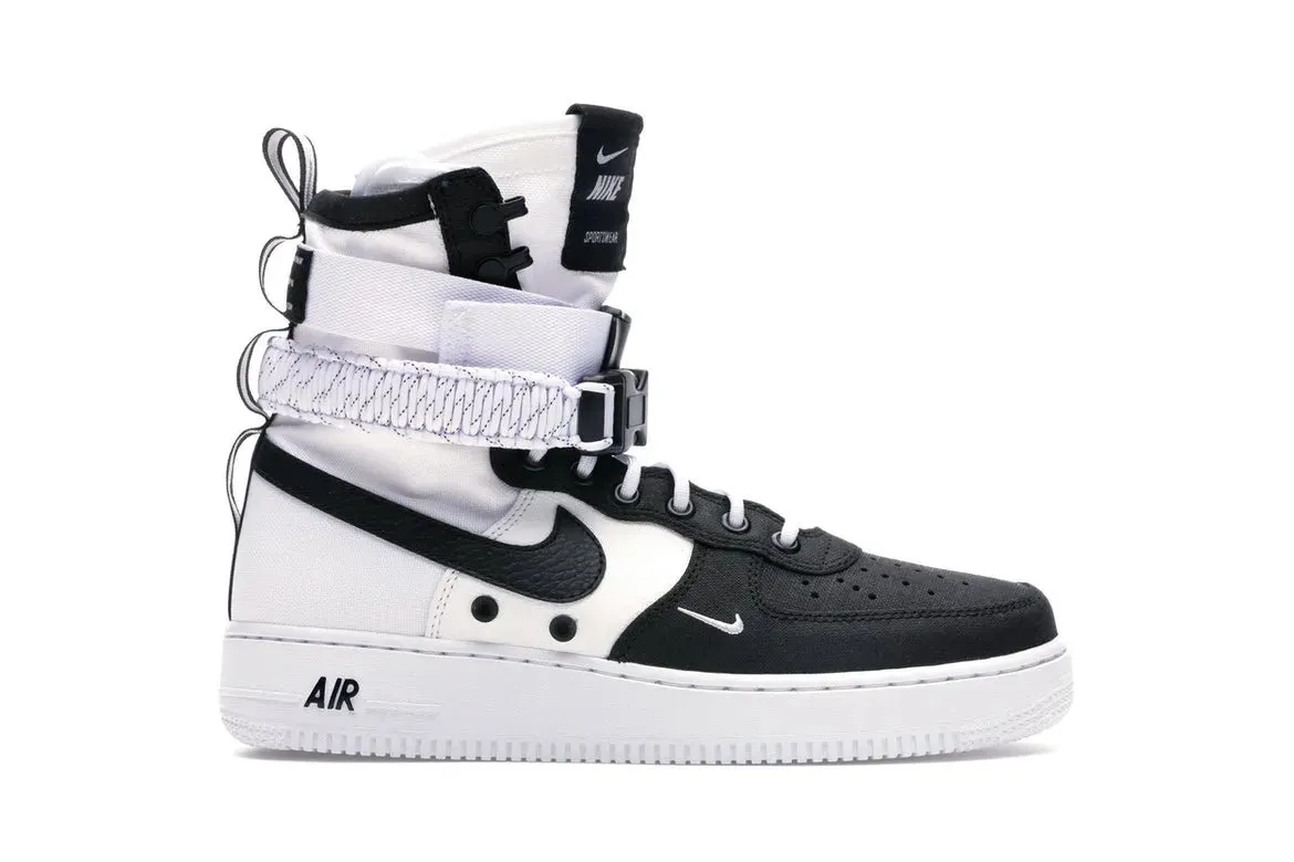 Nike Air Force 1 SF High Panda Black White Shoes
