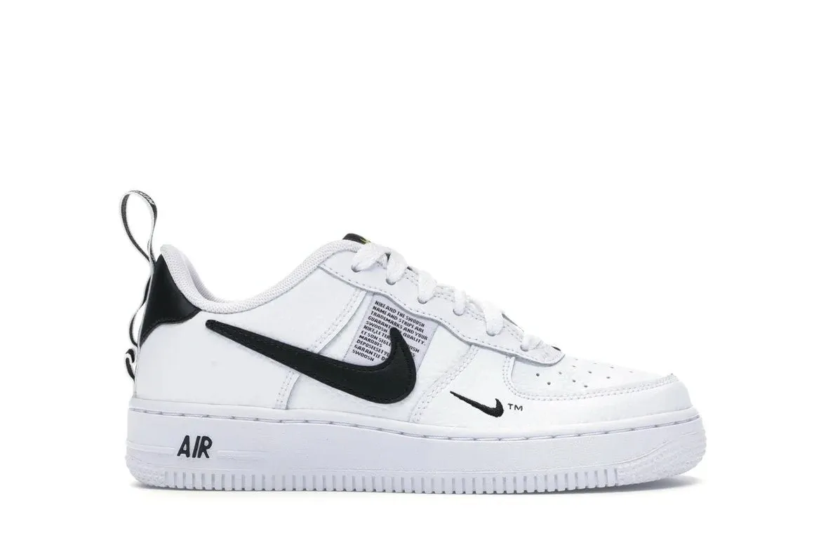 Nike Air Force 1 Utility White Black Shoes