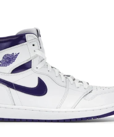 Nike Air Jordan 1 High Court Purple White Shoes