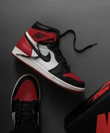 Nike Air Jordan 1 High OG Bred Toe – Shoes