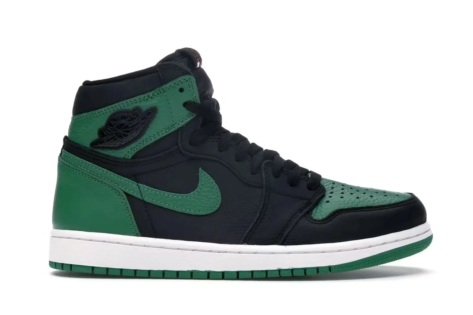 Nike Air Jordan 1 High Pine Green Black Heavy Quality Shoes