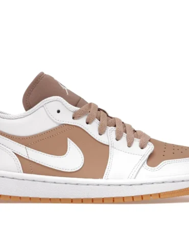 Nike Air Jordan 1 Low Hemp White Shoes