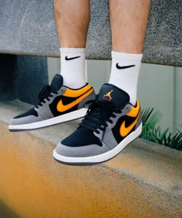 Nike Air Jordan 1 Low SE Vivid Orange Shoes