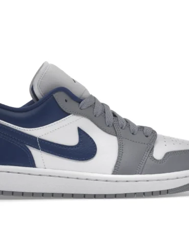 Nike Air Jordan 1 Low Stealth French Blue Shoes