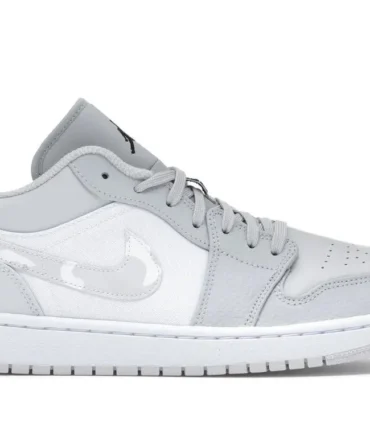 Nike Air Jordan 1 Low White Camo Shoes