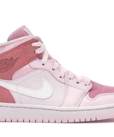 Nike Air Jordan 1 Mid Digital Pink Shoes